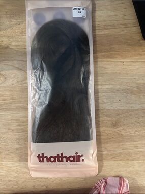 Clip-In Hair Extensions - dark brown